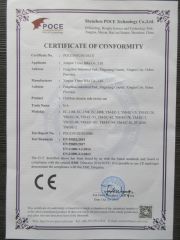 CE certificate certificate from Hebei Yimei Bike Co., Ltd.