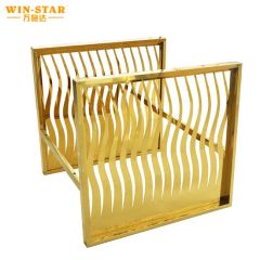 Winstar Gold Furniture Stainless Steel Frames Sofa Chair Frames - Image 3