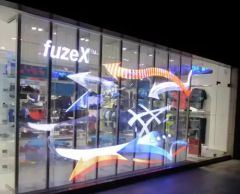 Pure Flat Design High Quality High Definition Transparent LED Screen Wall with Arbitrary Splicing - Image 3