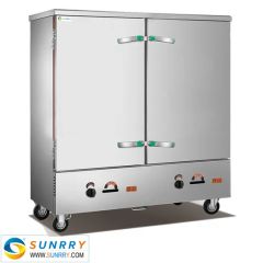 Gas Rice Cooker and Rice Roll Steamer Stainless Machine - Image 1