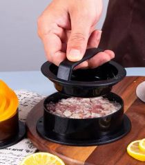 Non-Stick Plastic Manual Beef and Vegetable Burger Machine Mold, Meat Burger Press, Poultry Barbecue Tools, Steak Burger Press, Pie Machine - Image 1