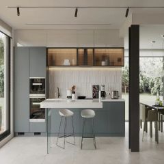 Industrial Kitchen Cabinet Trolley with Wheels, Restaurant Home Kitchen Furniture - Image 2
