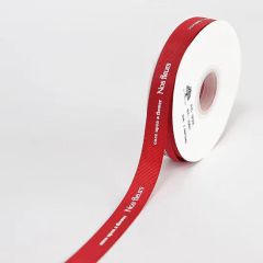 Custom Logo Silk Screen Printed Gift Personalised Ribbons Polyester Ribbon - Image 6