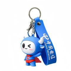 Customize 3D Cute Cartoon Characters PVC Silicone Keychain Pendant for Car Bag - Image 4