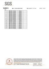 SGS certificate of Chongqing Tianlang Automobile Sales and Service Co., Ltd – certificate photo, supplier certificates section
