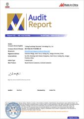Certification certificate from Taixing Runzhong Electronic Technology Co., Ltd