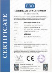 Ce Certificate certificate from Anhui Liteduro Technology Co., Ltd.