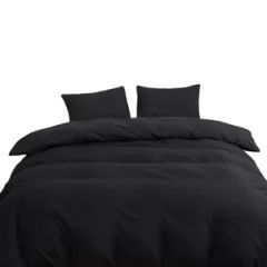 OEM Simple Fashion Pure Multi-Color Ruffles Washed Cotton Bed Sheets - Image 5