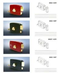 Garage Door Lock Rim Lock Part Lock Origin China Style Modern Model NO. dh Backset 60mm Type Key Lock Material Brass Trademark - Image 2