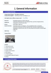 Our certificates certificate from Hubei Shiyuan Power Technology Co., Ltd