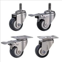 Light Duty PVC Swivel Caster Wheel - Image 5