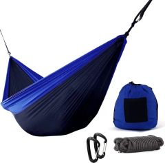 Carabiners Portable Set Camping Ripstop Parachute Nylon Durable Hammock - Image 5