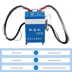 Electric Thread Suction Sewing Ends Cutting Machine Thread Cutter Double Head Motor Apparel Thread Trimming Machine Price - Image 3