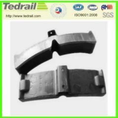 Train Brake Pad Railroad Braking Systems Origin China Type Shoulder Material Alloy Payment T/T;L/C Model NO. TR-0016 Trademark - Image 3