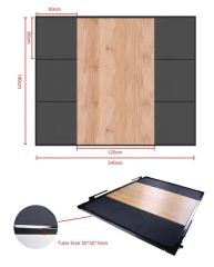 Strength Fitness Equipment Senrui Fitness Commercial Customized Size Weightlifting Platform - Image 4