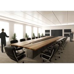 Modern Office Furniture Conference Table Design Modular Staff Office Workstations - Image 5