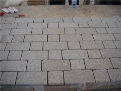 Outdoor Meshed Granite Paving Stone Simple Paving Process Shape Square Usage Garden Origin China Thickness 3cm Style - Image 2