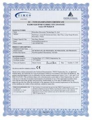 CE EU Standard certificate from SHENZHEN SECUMATE TECHNOLOGY CO., LIMITED
