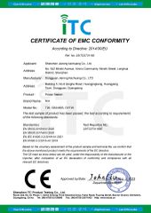 CE certificate from Henan Hairongxun New Energy Co., Ltd.