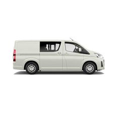 Toyota HiAce van for commercial transport and passenger travel services Toyota HiAce diesel van with fuel efficient engine and reliable performance Toyota HiAce high roof van for maximum cargo and passenger space Toyota HiAce commuter van for public transport and shuttle services - Image 1