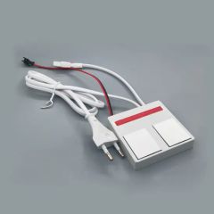 Smart Transfer Rotary Light Pressure Electrcal Glass Power Rocker Switch for Mirror - Image 3