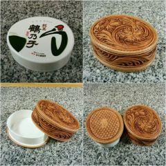 Buffalo Bone Inlay Tea Coaster - Image 6