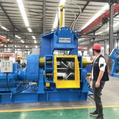 Kneader Internal Mixer / Raw Materials Kneader Machine Motor AC or DC Trademark OULI HS Code 84778000 Control Type PLC Type Rubber Mixer - Image 2