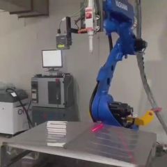 High-Power 3000W Automatic Fiber Laser Welding Machine Robotic Welder for Metalware - Image 3