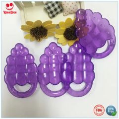 Water Filled Teether for Teething Baby Size Middle Type Teether Origin China Material EVA Model NO. YJ283 HS Code 3924100000 - Image 3