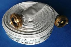 Cavas Fire Hose Single jacket Color White Origin China Diameter 63mm Model NO. RFH033 HS Code 59090000 Lining With Lining - Image 6