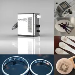 High Accuracy Euro Design Max Source Engraving CNC Laser Marking Machine with CE and SGS Certificate for Copper and Stainless Steel - Shandong Toptek Import and Export Co., Ltd