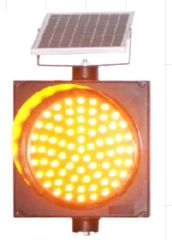 300mm Solar Warning Lamps Origin China Patterns Circle Light Source LED Certification ISO Model NO. CHS-003 Trademark - Image 1