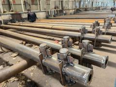 China Znkj Double Arm Pole Municipal Street Lamp Poles with ISO - Image 3