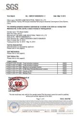 water bladder FDA standard test by SGS certificate from Xiamen Lemay Trading Co., Ltd.