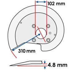 Best Quality Meat Cutting Tools Slicing Cheese Bacon Sausage and Other Meats - Image 2