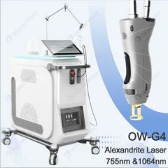 Alexandrite Laser 755nm 1064nm Long Pulse Painless Laser Hair Removal Vascular Pigment Treatment Tec Air Water Nitrogen Cooling Alexandrite Medical CE - Beijing DALI Beauty Technology CO., Ltd.