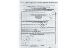 4 certificate from Narwill Import &Export Co., Ltd.