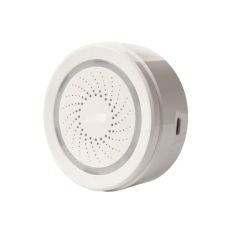 Smart Home Security System Smart Siren Sensor 90dB Sound Light Alarm Sensor - Image 1