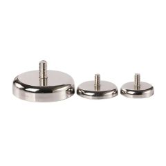 Screw Tooth Pan Pot Magnetic Materials Strong Magnet NdFeB Fixing Round Base Neodymium Pot Magnets with External Thread Bolt - Image 4