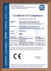 CE certificate from Jiangsu Suweier Science Technology Co., Ltd.