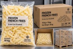 Premium Frozen French Fries 9mm Cut from India – Bulk Export Supply - Image 1