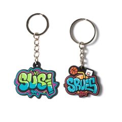 Custom 2D/3D PVC Rubber Keychains for Promotional Use Style Cute MOQ 100PCS Color Black Origin China Size Customized Model NO. - Image 5