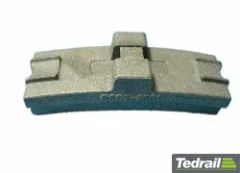 Train Brake Pad Railroad Braking Systems Origin China Type Shoulder Material Alloy Payment T/T;L/C Model NO. TR-0016 Trademark - Image 5