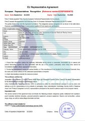 Certificates certificate from Wuhan Kejiefeng Trading Co., Ltd