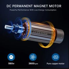 Food Waste Grinder Garbage Disposal Unit Voltage 220V Capacity 1000mL Input Power 390W Horse Power 1/2HP Feature - Image 6