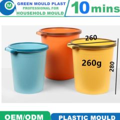 Secondhand Plastic Injection Dustbin Moulds with Different Design - Image 6