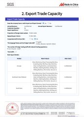 SGS certificate from Qingdao Berling Tech Co., Ltd.