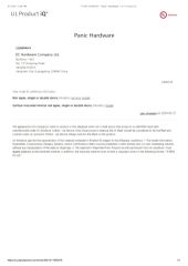 UL CERTIFICATES certificate from EC Hardware Co., Ltd.