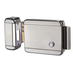 Smart Electronic Mechanical Door Motor Intelligent Rim Lock Logo Is Part Lock Key Zamak HS Code 8301 Backset 60mm Style - Image 4