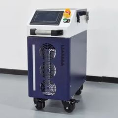 Pulse Fiber Laser Cleaning Machine for Metal Rust, Oil Stain, Paint Coating - Image 1